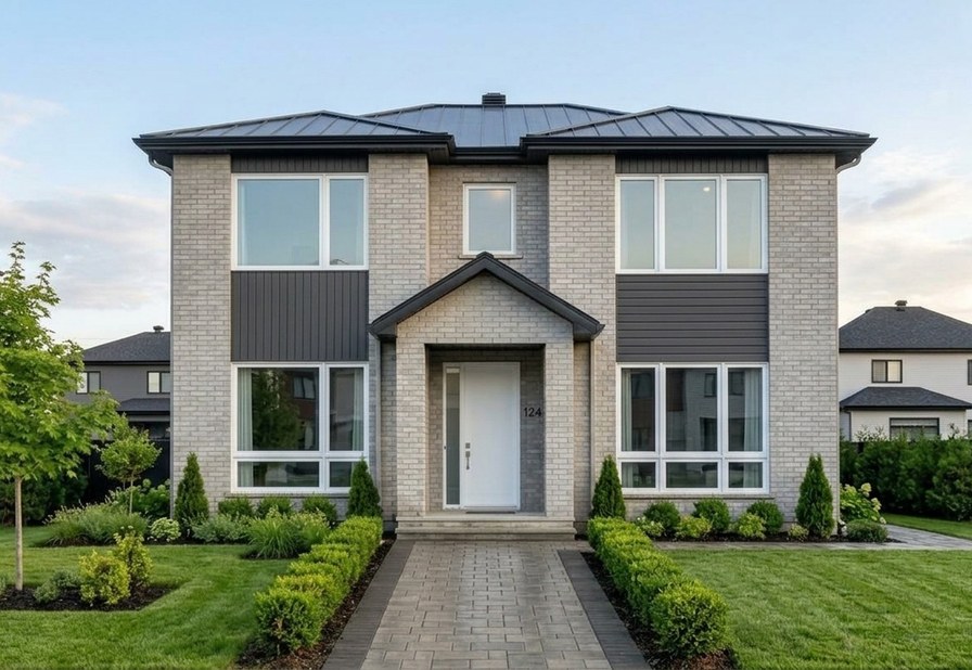 South Shore home with Fenestria windows and door