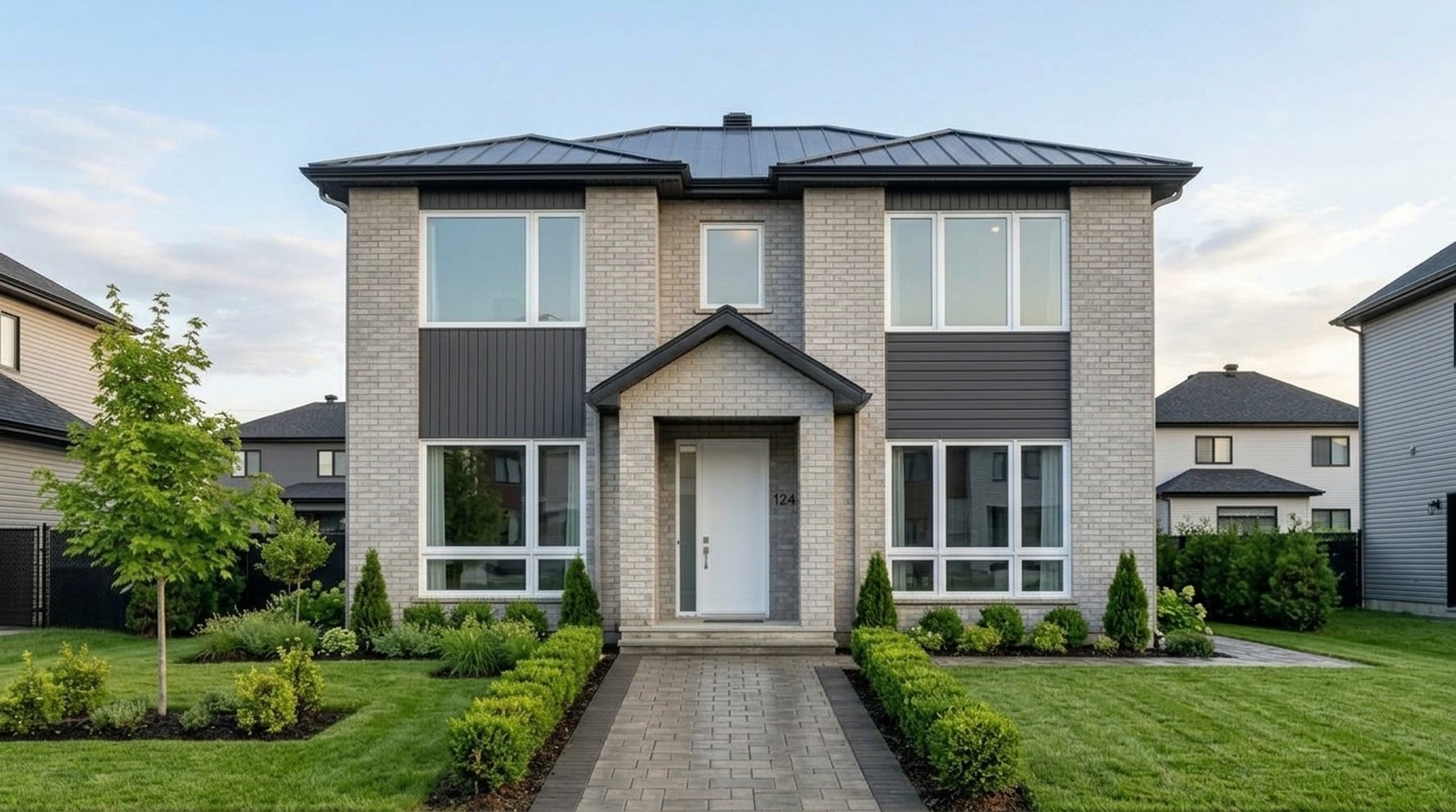 South Shore home with Fenestria windows and door